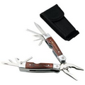 Wood Handled Multi Tool Pliers